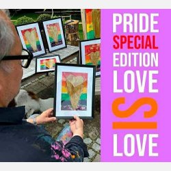 Pride Special Edition Love is Love kunsttryk
