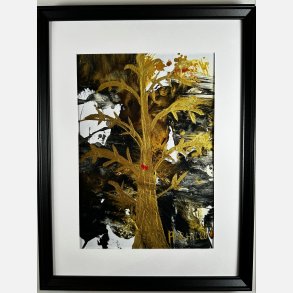 Livets tr Black/Gold White