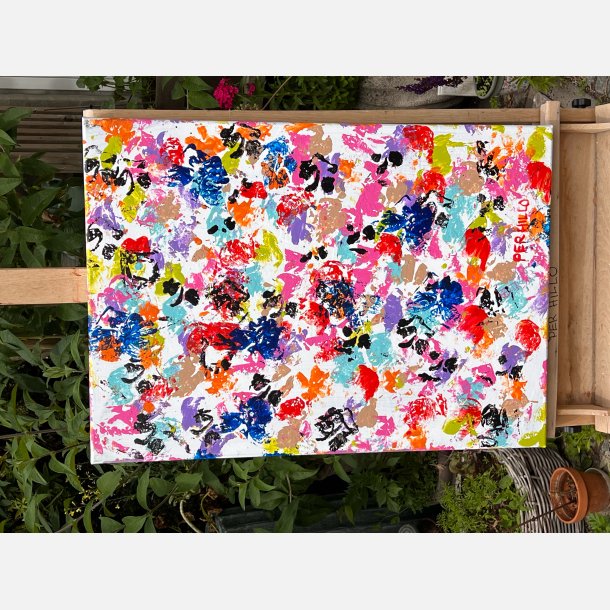 Loving the Colors of Nature 80x60 cm