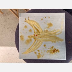 Golden Angel 40 x 40 cm